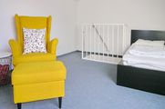 Schlafzimmer im oberen Bereich